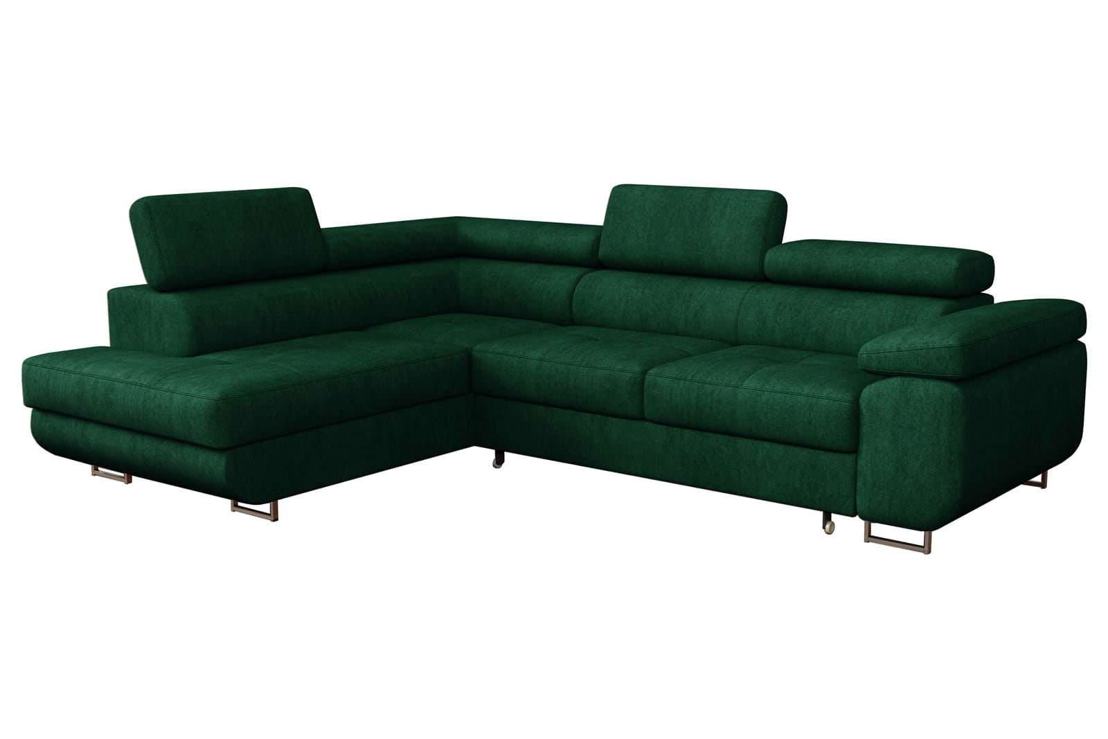 GREEN CORNER SOFA BED MONTANA 270X200 CM - - My Sofas