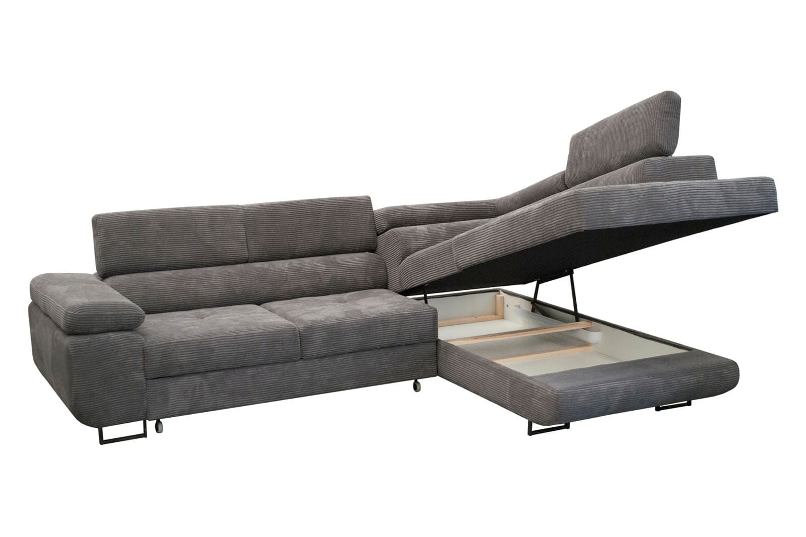 GREEN CORNER SOFA BED MONTANA 270X200 CM - - My Sofas