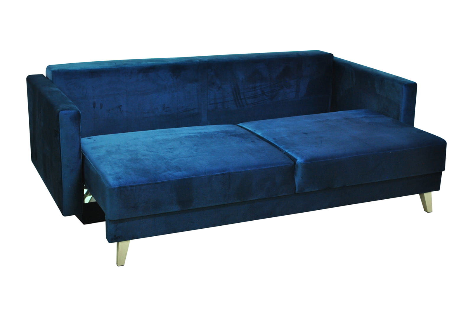 GREEN SOFA BED BERGEN 215X98 CM - - My Sofas