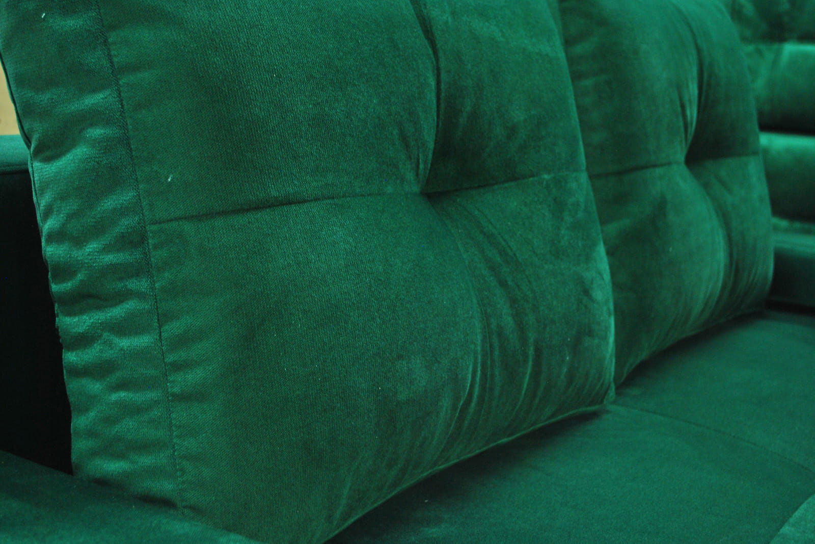GREEN SOFA BED MANHATTAN 200X96 CM - - My Sofas