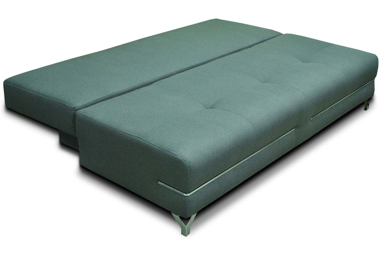 GREEN SOFA BED MANHATTAN 200X96 CM - - My Sofas