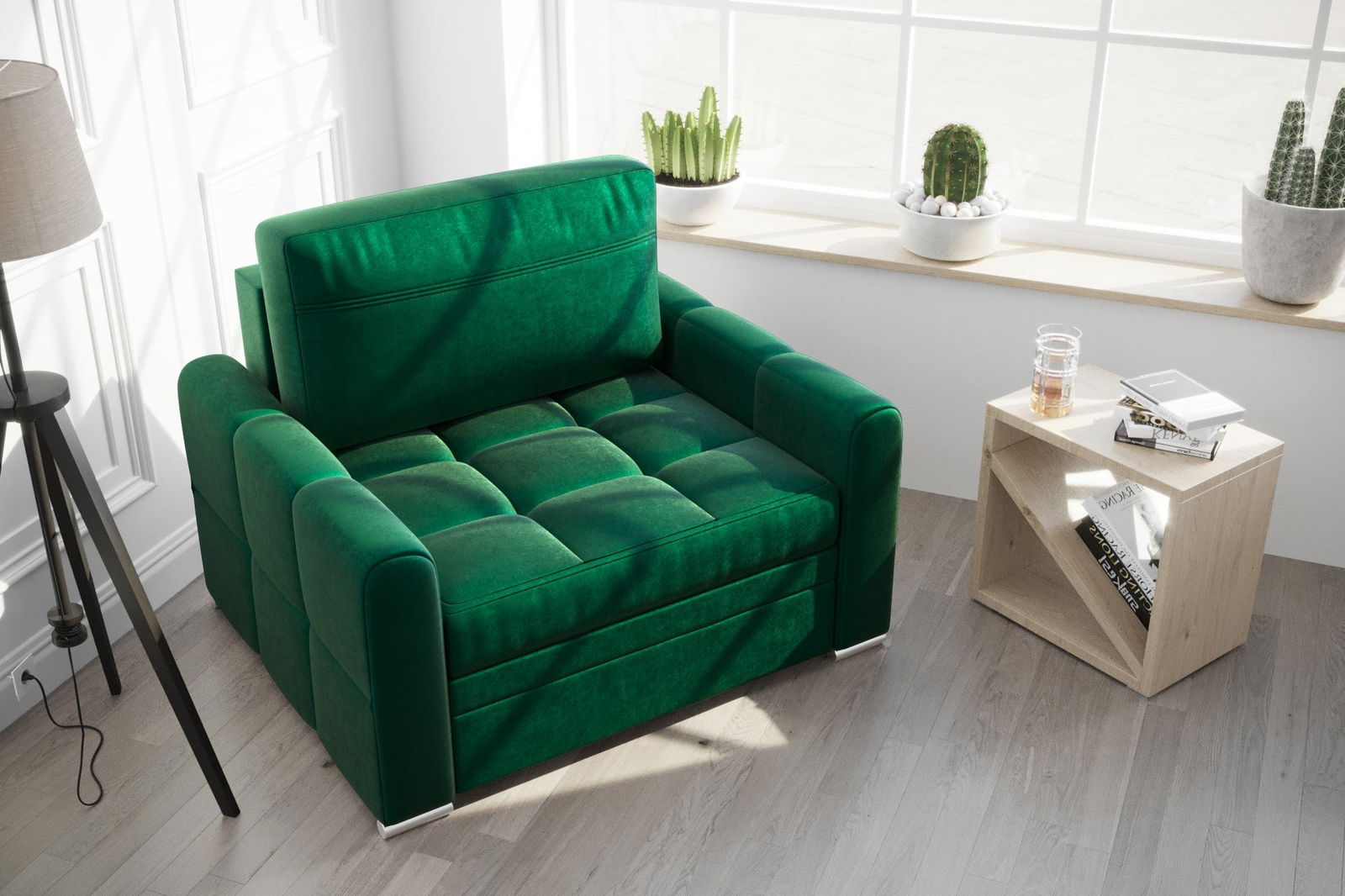 SHADES OF GREEN FOLDING CHAIR VERONA 105 CM - - My Sofas