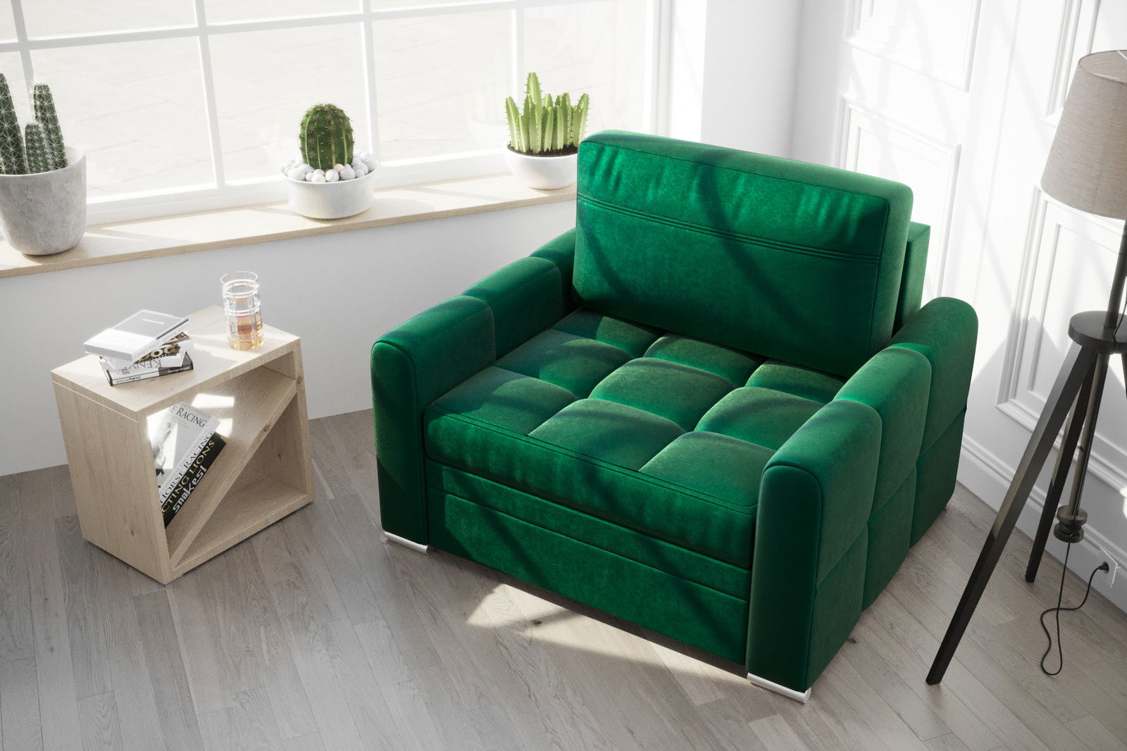 SHADES OF GREEN FOLDING CHAIR VERONA 105 CM - - My Sofas