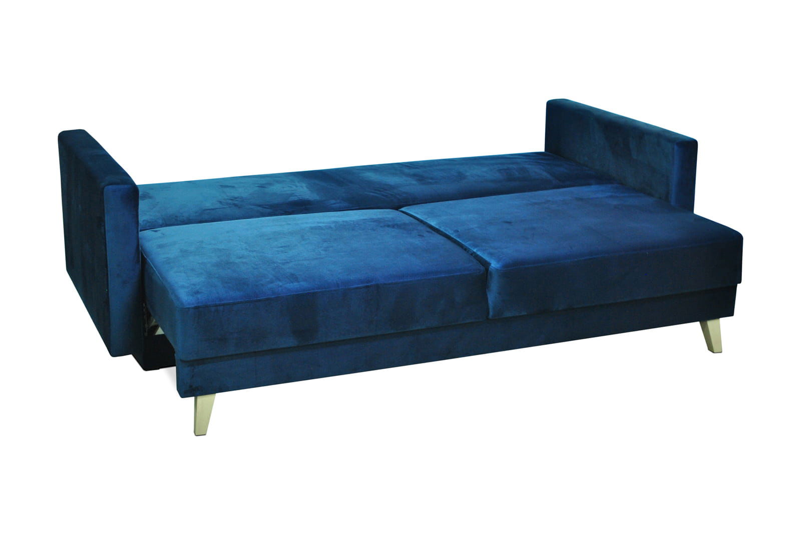 BLUE SOFA BED BERGEN 215X98 CM -  - My Sofas 