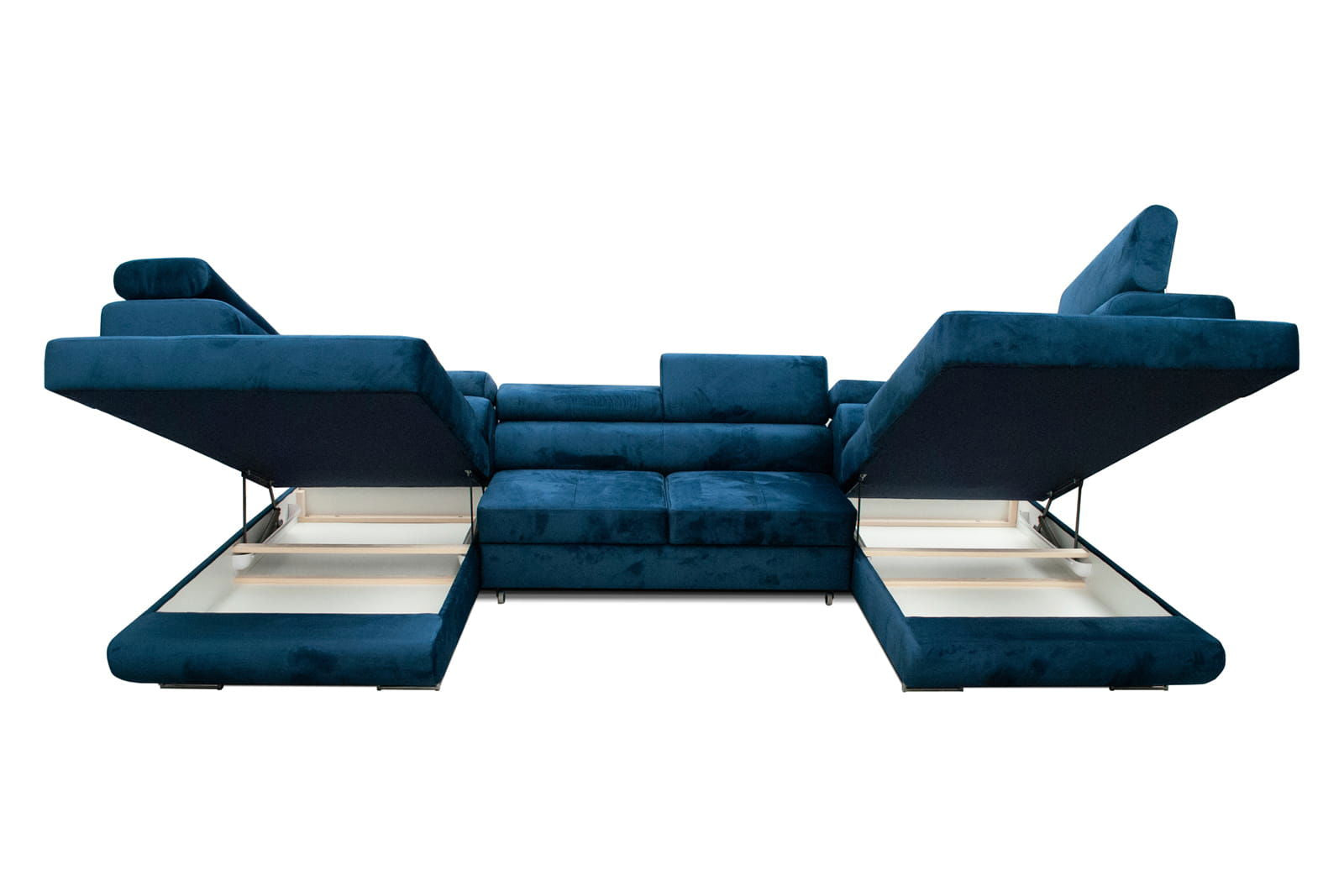 BLUE SOFA BED MONTANA XL 340X200 CM -  - My Sofas 