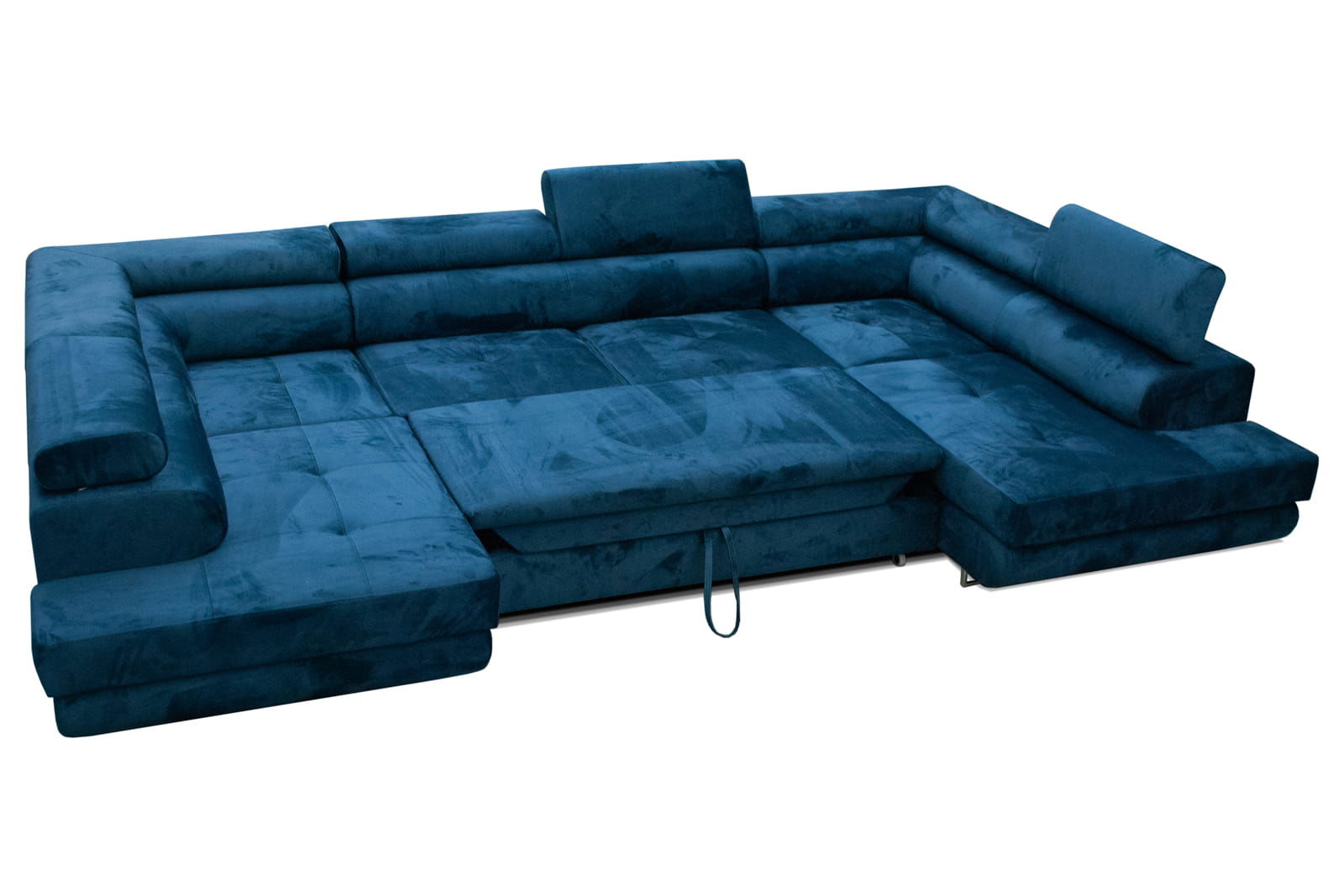 BLUE SOFA BED XL 340X200 CM -  - My Sofas 